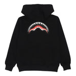SPRAYGROUND felpa chiusa con cappuccio tinta unita con logo Nero per Bambino SPY1161BLK NERO SPRAYGROUND 