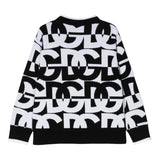 DOLCE & GABBANA maglia girocollo bicolore Bianco/nero per Bambino L4KWC5 BIANCO/NERO DOLCE & GABBANA 