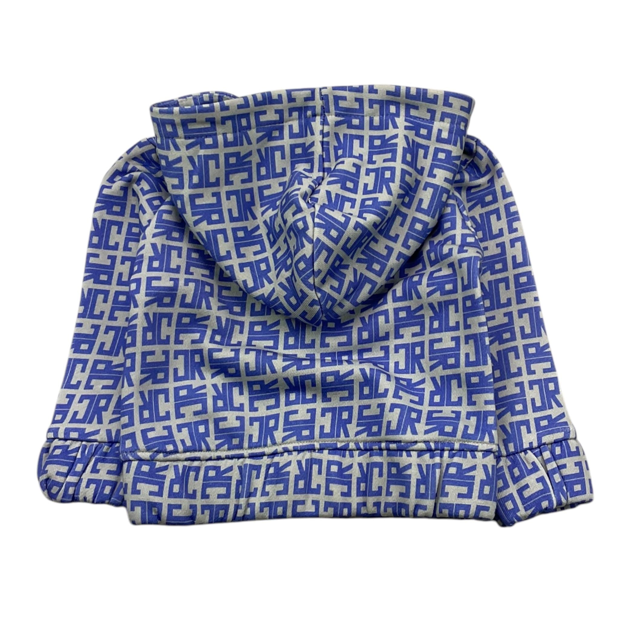 JOHN RICHMOND felpa con zip e cappuccio tinta unita con logo Bianco per Neonato RIA25047FE BIANCO JOHN RICHMOND 