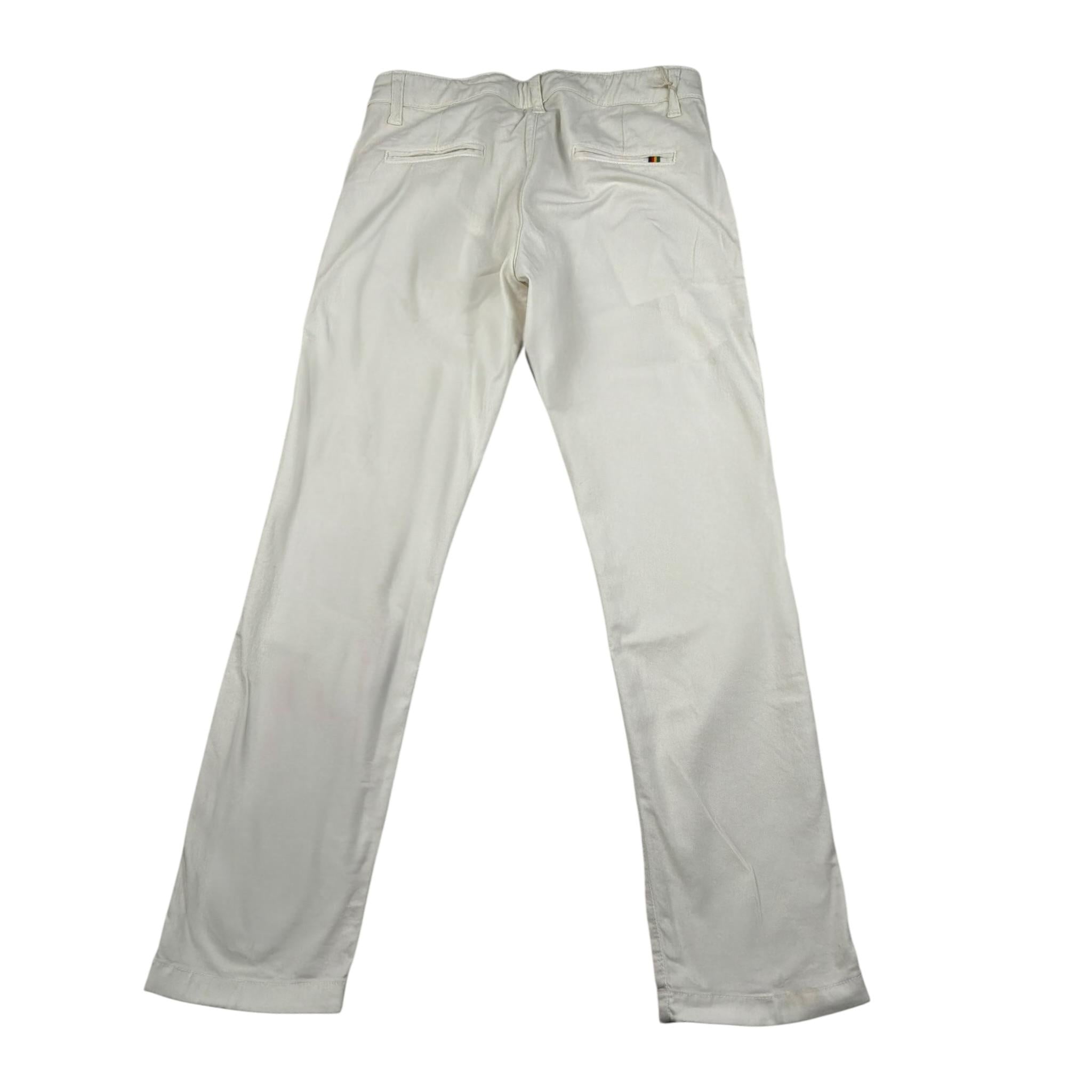 Manuel Ritz Pantalone tinta unita con Girovita Regolabile Panna per Bambino MR1726 PANNA MANUEL RITZ 