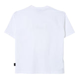 Aspesi Rundhals-T-Shirt einfarbig mit weißem Aufdruck für Jungen