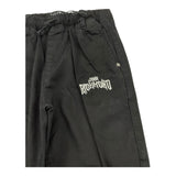 John Richmond Pantalone Tinta Unita con Elastico In Vita per Bambino RBA24076PA NERO JOHN RICHMOND 