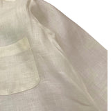 J.O. Milano Camicia Tinta Unita con Colletto Coreano per Bambino 376ZS PANNA J.O. MILANO 