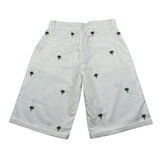 Sun68 Bermuda Tinta Unita con Ricami per Bambino B35303 BIANCO SUN68 