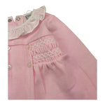 BABIDU completo 2pz camicia-ghettina tinta unita Rosa per Neonata 50351 ROSA BABIDU 