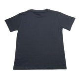 Cesare Paciotti Rundhals-T-Shirt einfarbig mit Print schwarz für Jungen