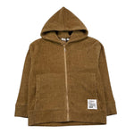 PAOLO PECORA felpa con zip e cappuccio tinta unita Cammello per Bambino PP4142 CAMMELLO PAOLO PECORA 