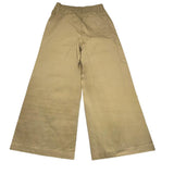 Maison Margiela Mod Palazzo Hose Einfarbig Mit Elastischer Taille Keks Für Mädchen