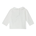 LIU JO shirt girocollo tinta unita con stampa in contrasto Panna per Neonata HF4078XXX PANNA LIU JO 
