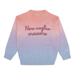 SAINT BARTH maglia girocollo tinta unita con stampa Rosa per Bambina JSS001X ROSA SAINT BARTH 