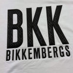 Bikkembergs T-Shirt Girocollo Tinta Unita con Stampa per Bambino BK3305 BIANCO BiKKEMBERGS 