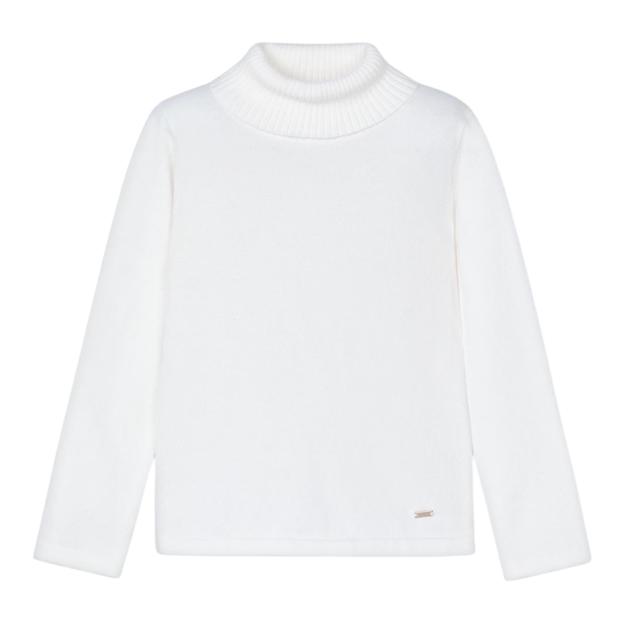 MAYORAL maglia collo alto tint unita Panna per Bambina 313 PANNA MAYORAL 