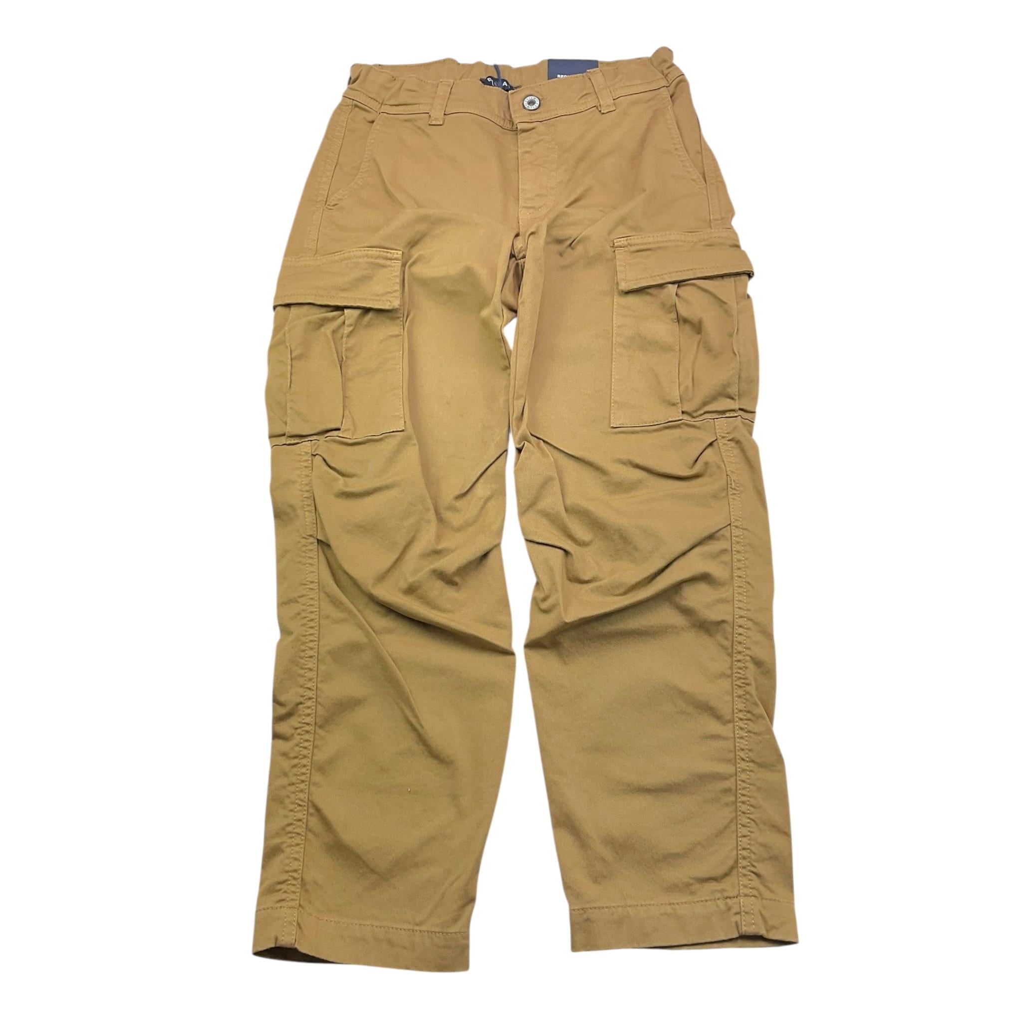 PLEASE pantalone tinta unita con tasconi Cammello per Bambino PHS7132B66X CAMMELLO PLEASE 