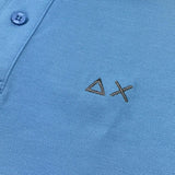 Suns68 Polo Mezza Manica Tinta Unita per Bambino CPA35316 AZZURRO SUNS68 