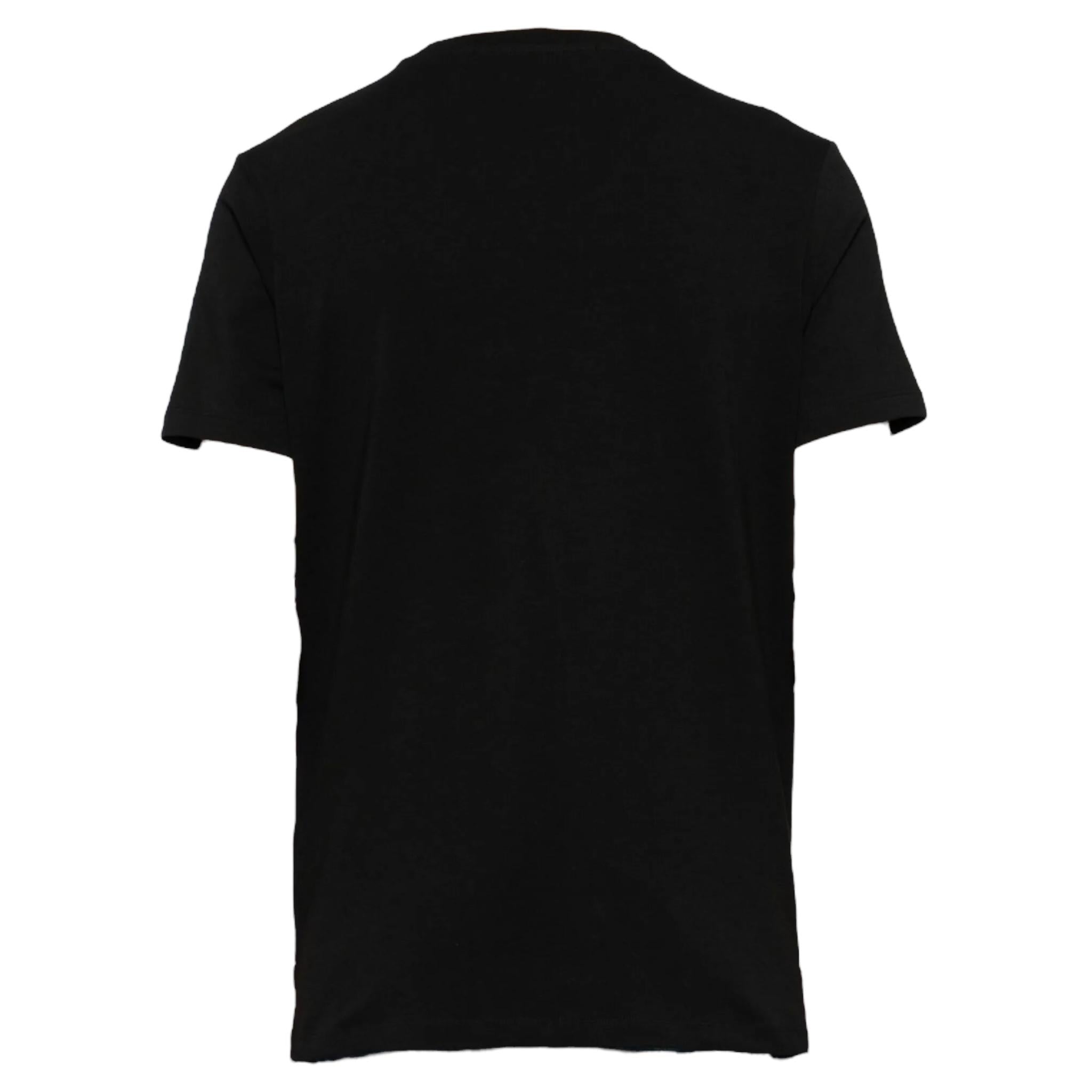 Karl Lagerfeld T-Shirt Girocollo Tinta Unita con Logo per Neonato Z30435N NERO KARL LAGERFELD 
