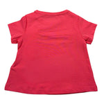 Guess T-Shirt Girocollo Tinta Unita con Stampa per Neonata K3GI01K6YW3X ROSA GUESS 