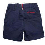 US Pollo Assn Bermuda Einfarbig Verstellbare Taille Blau Für Baby