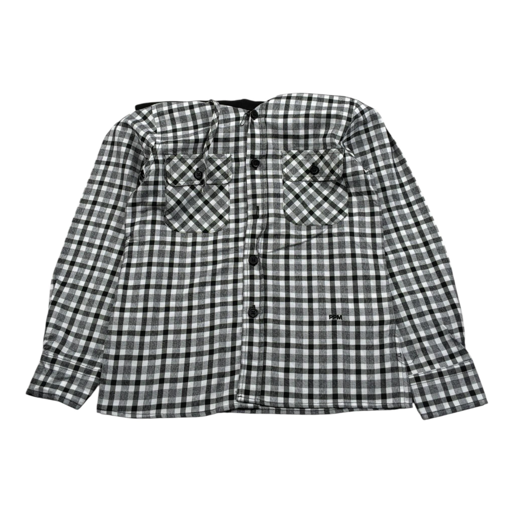 Paolo Pecora Caicia Bicolore con Fantasia A Quadri Bianco/Nero per Bambino PP1519 BIANCO/NERO PAOLO PECORA 