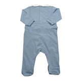 Dolcimonelli Tutita tinta unita con Ricami Azzurro per Neonata 436508008 AZZURRO DOLCIMONELLI 