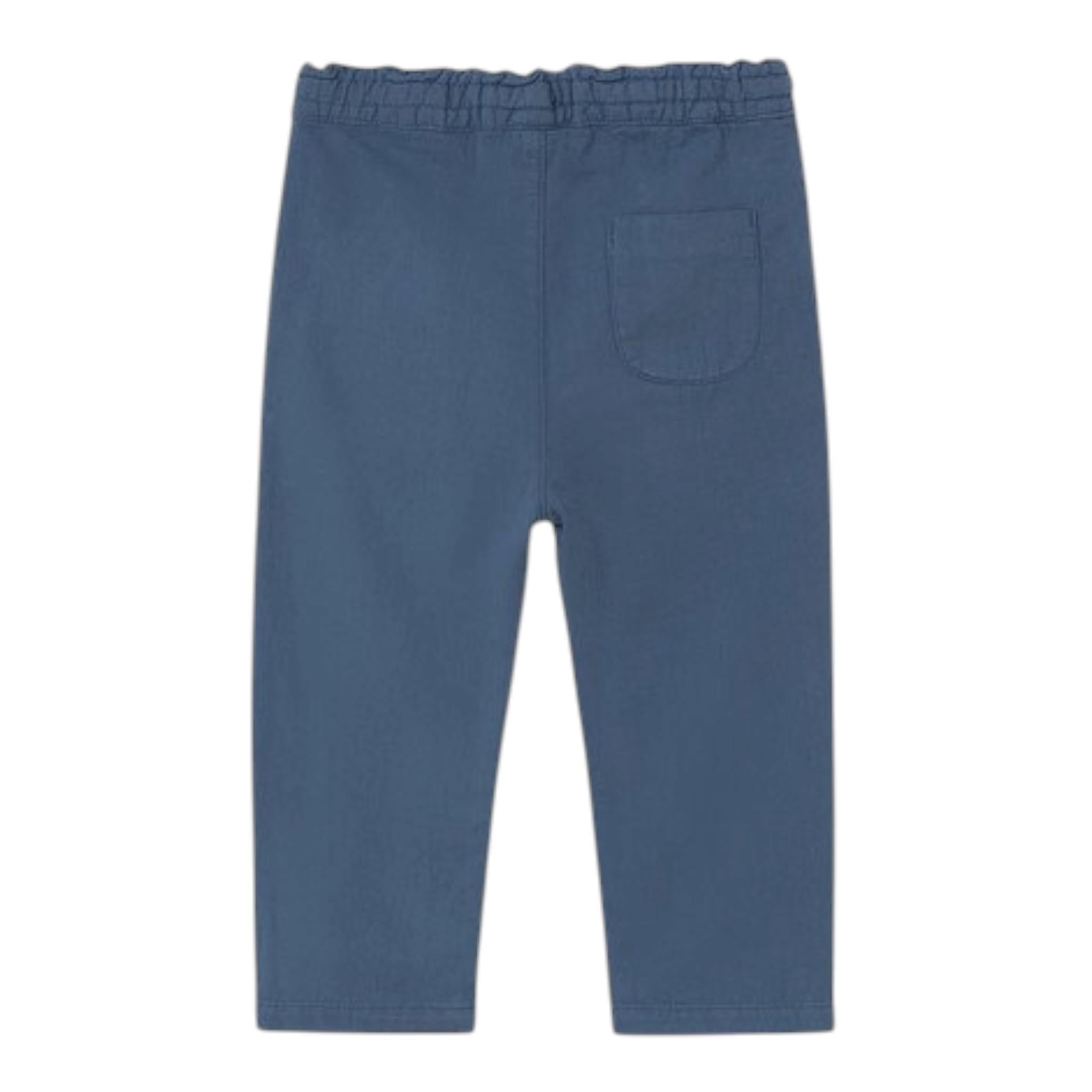 Mayoral Pantalone Tinta Unita con Elastico In Vita per Neonato 1580 PETROLIO MAYORAL 