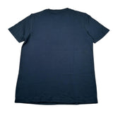 Sun68 T-Shirt Girocollo tinta unita con Stampe Blu per Bambino T35432 BLU SUN68 