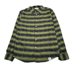Paolo Pecora Camicia Manica Lunga Stampa Fantasia Verde per Bambino PP3702 VERDE PAOLO PECORA 