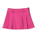 Sarabanda Gonna Tinta Unita con Girovita Regolabile per Bambina 0B226X FUXIA SARABANDA 