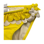 F**K Costume Mutandina Tinta Unita con Applicazioni per Bambina 3604AA GIALLO F**K 