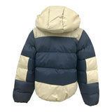 K-WAY giubbino bicolore con cappuccio in contrasto Beige/blu per Bambino K6117YW BEIGE/BLU K-WAY 