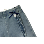 Liu Jo Jeans Tinta Unita con Fiocchi per Neonata HF4018 AZZURRO LIU JO 