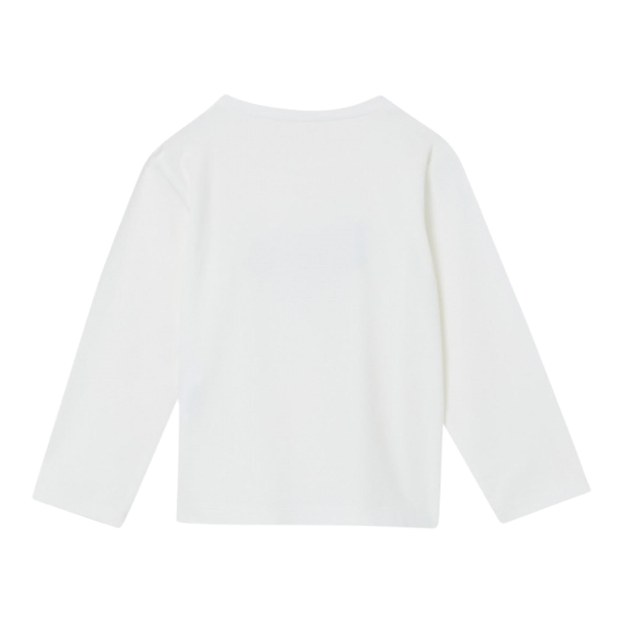 LIU JO shirt girocollo tinta unita con stampa logo Panna per Neonata KF4069N PANNA LIU JO 