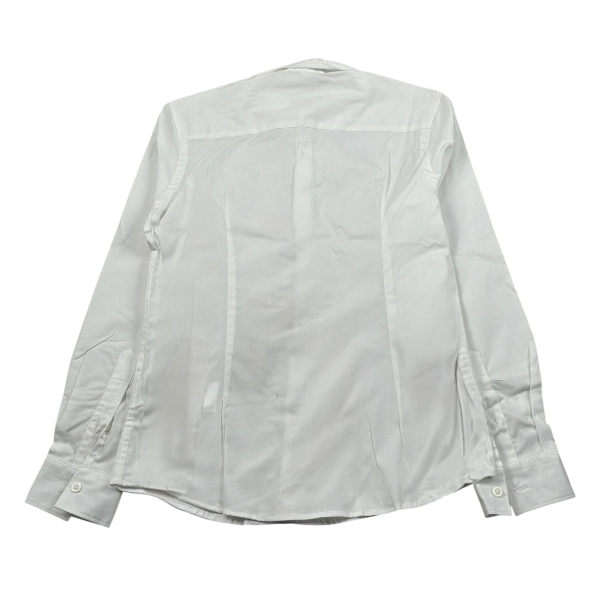 Manuel Ritz Camicia Manica Lunga Tinta Unita per Bambino MR2450 BIANCO MANUEL RITZ 