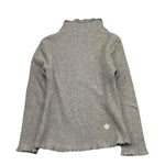 LE BEBE' maglia tinta unita a costine mezzo collo Grigio per Bambina LBG4997 GRIGIO LE BEBE' 