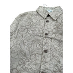 Lalalu' Camicia Manica Lunga Tinta Unita con Stampa per Neonato CML130PBX BEIGE LALALU' 