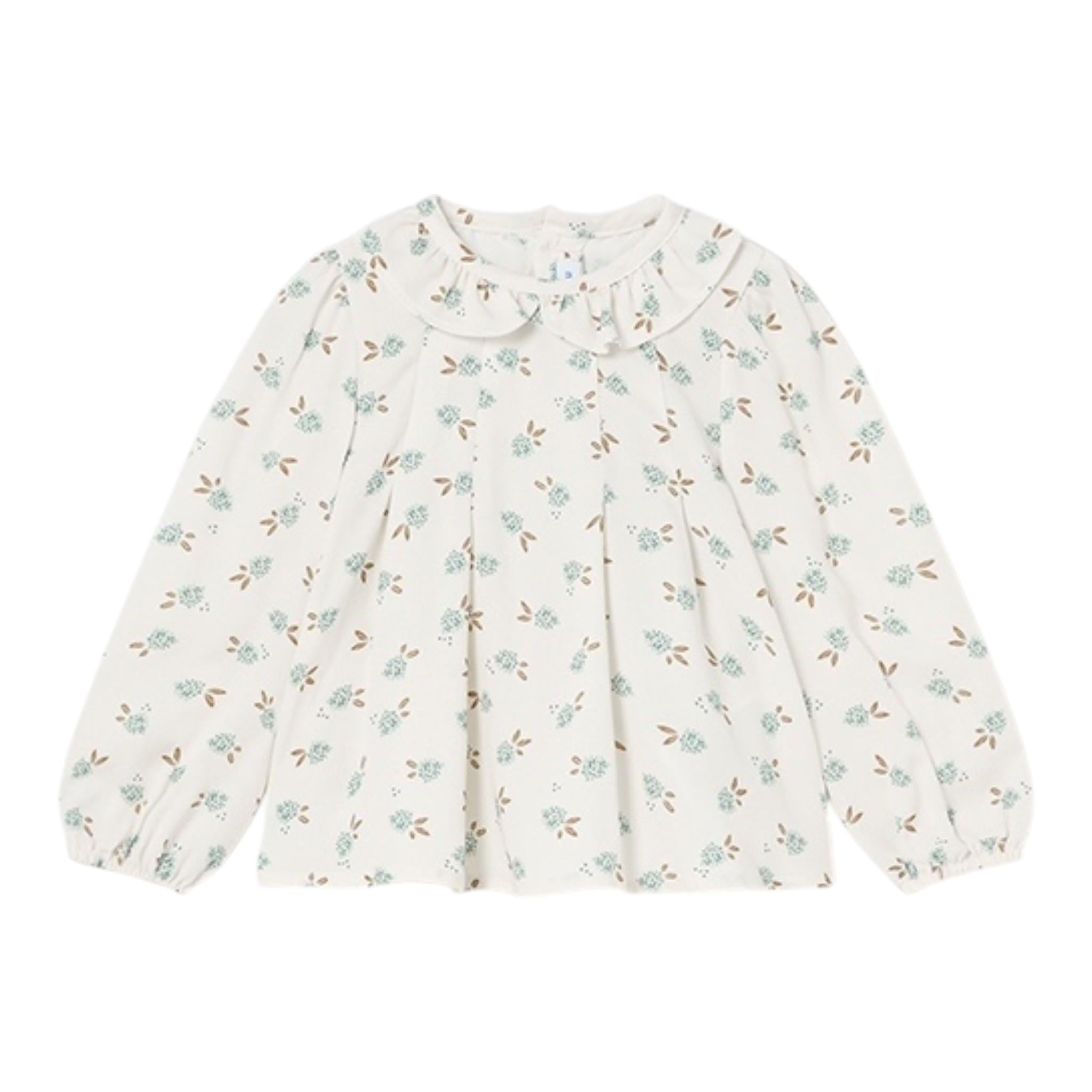 MAYORAL camicia manica lunga tinta unita stampa fantasia Panna per Neonata 2193N PANNA MAYORAL 