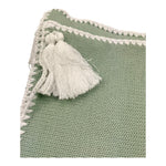 Colibri Coperta Tinta Unita con Ricami E Applicazioni per Neonata 8CPENAPP VERDE COLIBRI 