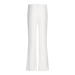 Fun & Fun Pantalone Tinta Unita Modello Zampa per Bambina FNJOT17060 BIANCO FUN & FUN 