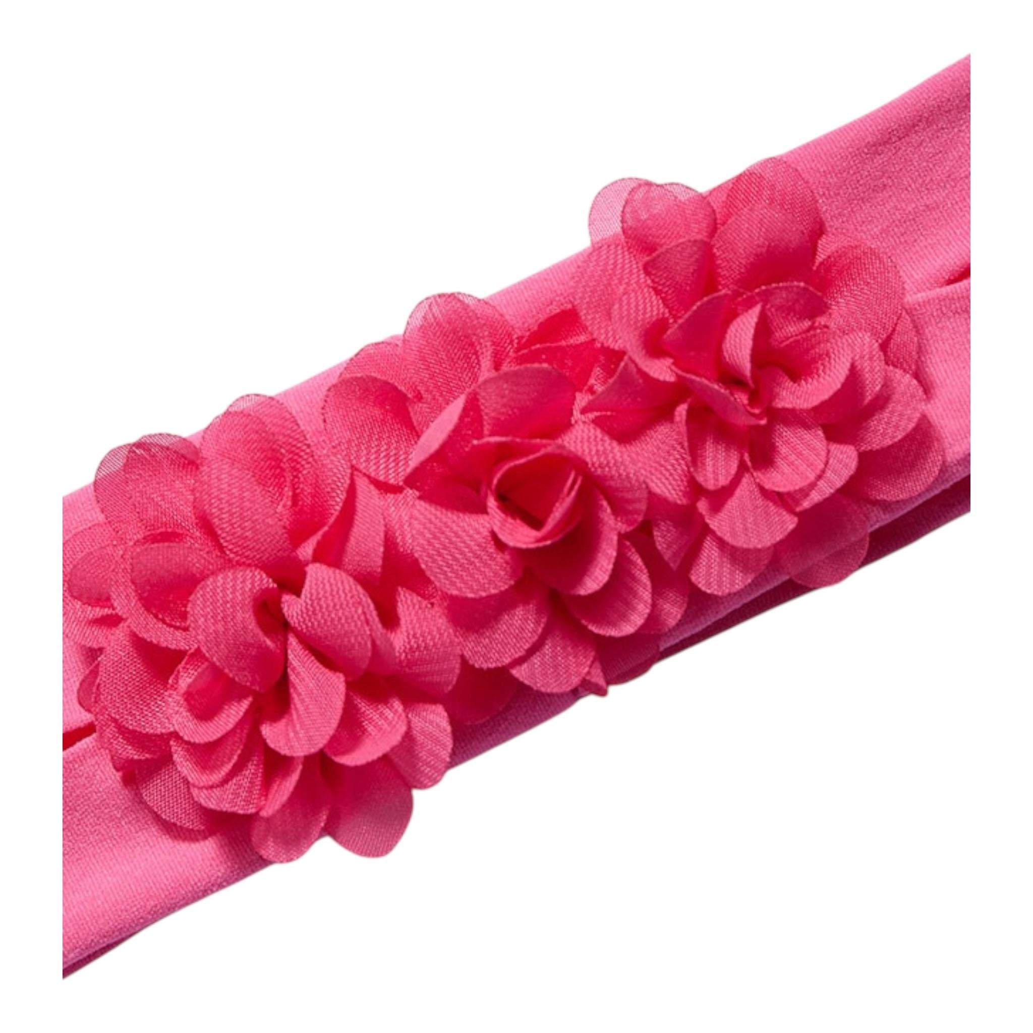 Abel & Lula Fascia Tinta Unita con Applicazioni per Neonata 5453 FUXIA ABEL & LULA 