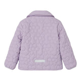 Name.It Einfarbige Reißverschlussjacke Lila für Mädchen