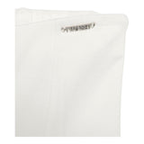TWINSET pantalone modello a zampa tinta unita con spacchi Bianco per Bambina 242GJ2045X BIANCO TWINSET 
