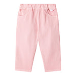 Il Gufo Pantalone Tinta Unita con Elastico In Vita per Neonata P25PL376C6074 ROSA IL GUFO 