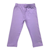 Sarabanda Leggins Tinta Unita con Logo per Neonata 0Y001 LILLA SARABANDA 