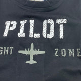 AERONAUTICA MILITARE shirt girocollo tinta unita con stampa Nero per Bambino 242TS0002AJRJ664 NERO AERONAUTICA MILITARE 