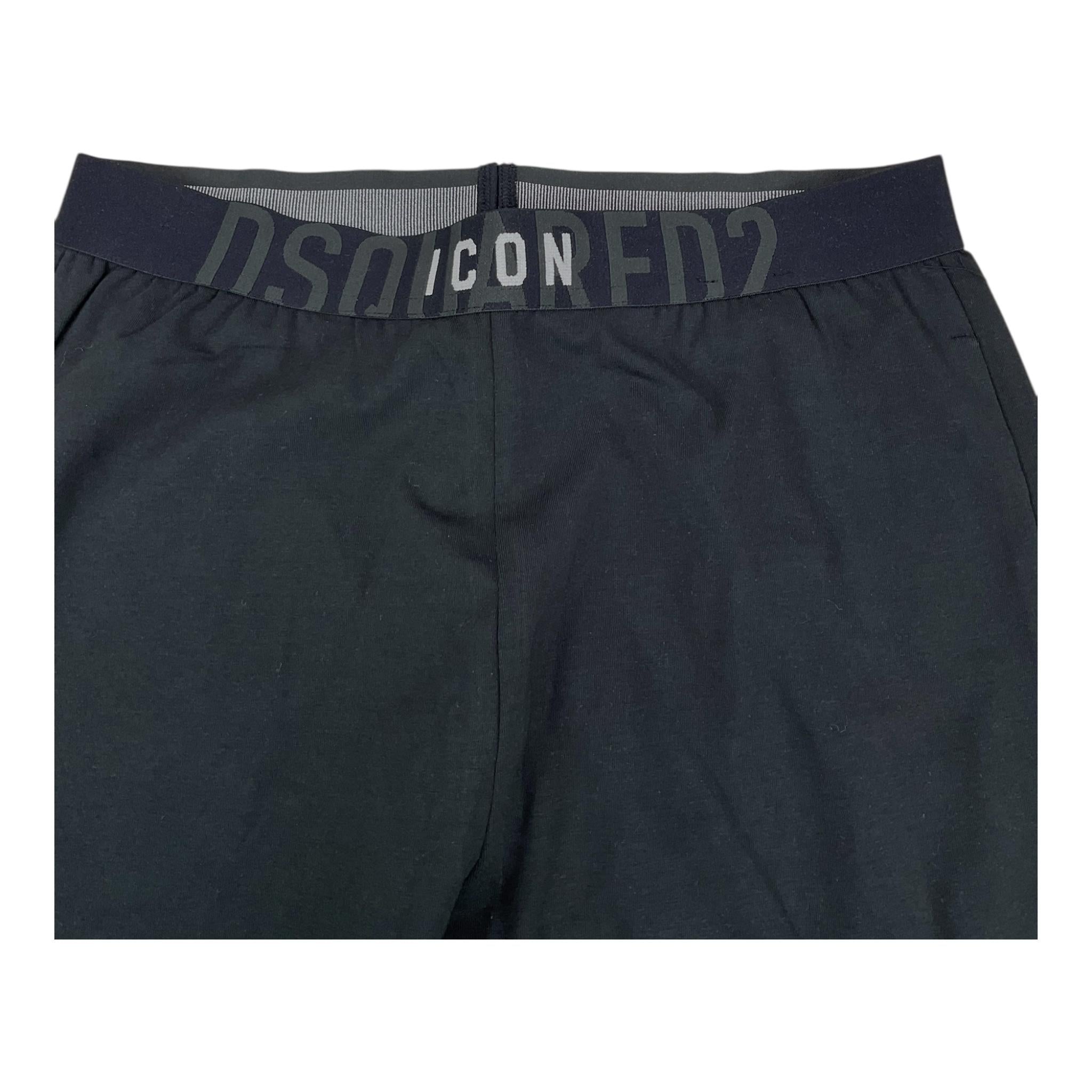 DSQUARED2 completo 2 pezzi felpa-pantalone Nero/bianco per Bambino DQ2653 NERO/BIANCO DSQUARED2 