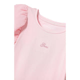 Guess T-Shirt Tinta Unita con Tulle per Neonata K5RI22K6YW4NXX ROSA GUESS 