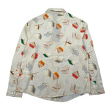 Daniele Alessandrini Camicia Manica Lunga Tinta Unita con Stampe per Bambino 1235C00312 BEIGE DANIELE ALESSANDRINI 