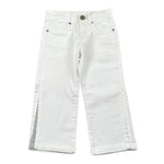 Fun & Fun Pantalone Tinta Unita con Girovita Regolabile per Neonata FNBPT14424N BIANCO FUN & FUN 