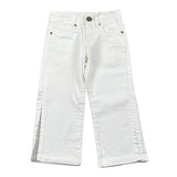 Fun & Fun Pantalone Tinta Unita con Girovita Regolabile per Neonata FNBPT14424N BIANCO FUN & FUN 