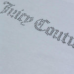 Juicy Couture Completo 2 Pezzi T-Shirt-Short Bicolore per Bambina JBX6699 BIANCO JUICY COUTURE 