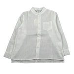 Per Te Camicia Manica Lunga tinta unita Collo Coreano Panna per Bambina 33874 PANNA PER TE 